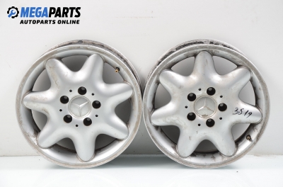 Jante din aliaj pentru Mercedes-Benz C-Class 203 (W/S/CL) (2000-2006) 15 inches, lăţime 6 (Prețul este pentru un set)