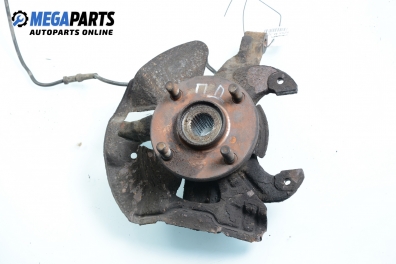 Knuckle hub for Mazda 323 (BA) 1.3 16V, 73 hp, hatchback, 3 doors, 1997, position: front - right