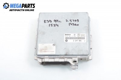 ECU for BMW 5 (E39) 2.5 TDS, 143 hp, station wagon, 1997 № Bosch 0 281 001 373