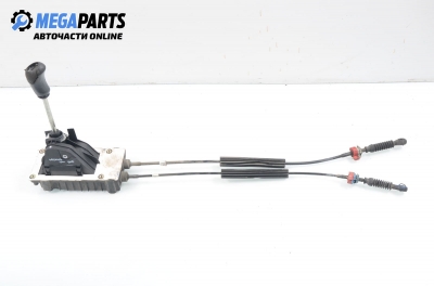 Shifter with cables for Renault Megane 1.5 dCi, 106 hp, hatchback, 3 doors, 2004