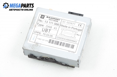Modul receptor antenă pentru Opel Vectra C 1.9 CDTI, 150 cp, hatchback, 2006 № GM 13 111 066