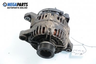Alternator for Fiat Bravo 1.6 16V, 103 hp, 1999 № Bosch 0 124 415 011