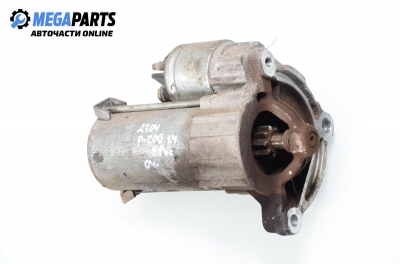 Starter for Peugeot 206 1.4, 88 hp, station wagon, 2004 № Valeo 9648644680