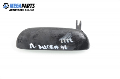 Outer handle for Nissan Micra 1.0 16V, 54 hp, 3 doors automatic, 1996, position: left