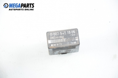 Fuel pump relay for Mercedes-Benz 124 (W/S/C/A/V) 2.0, 122 hp, sedan, 1992 № 003 545 19 05