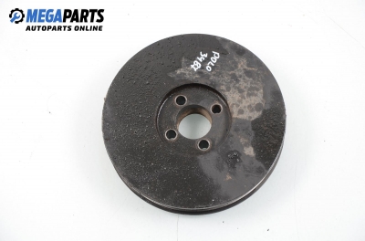Belt pulley for Volkswagen Polo (6N/6N2) 1.9 D, 64 hp, 3 doors, 1997