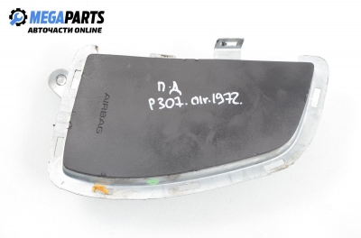 Airbag pentru Peugeot 307 2.0 16V, 136 cp, hatchback, 5 uși, 2001, poziție: dreaptă - fața
