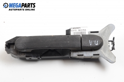 Außengriff for Nissan Micra (K12) 1.2 16V, 65 hp, 5 türen, 2004, position: rechts, vorderseite