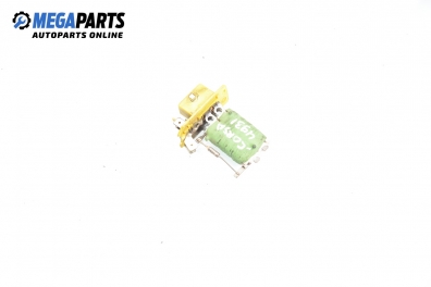 Blower motor resistor for Opel Corsa B 1.0 12V, 54 hp, 3 doors, 1997