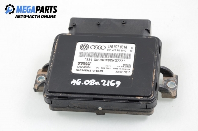 Modul parkbremse für Audi A6 (C6) 3.2 FSI Quattro, 255 hp, sedan automatik, 2008 № 4F0 907 801A