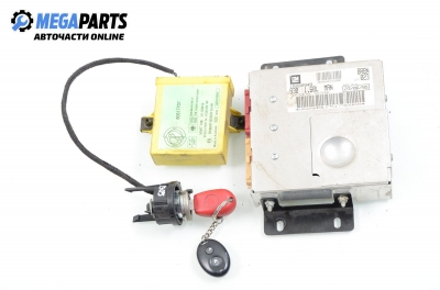 ECU incl. ignition key and immobilizer for Alfa Romeo 145 1.6, 103 hp, 3 doors, 1995 № 16222949