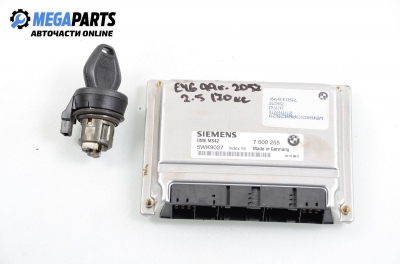 ECU incl. ignition key for BMW 3 (E46) 2.5, 170 hp, sedan, 1999 № BMW 7 500 255