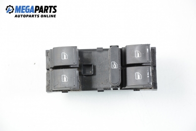 Window adjustment switch for Volkswagen Passat (B6) 2.0 TDI, 140 hp, station wagon, 2006