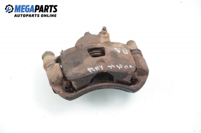 Caliper for Hyundai Pony 1.5, 84 hp, sedan, 1992, position: front - left