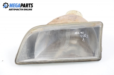 Headlight for Citroen AX 1.1, 60 hp, 3 doors, 1992, position: left