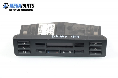 Air conditioning panel for BMW 3 (E46) 2.0 D, 136 hp, sedan, 1999