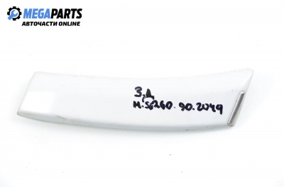 Exterior moulding for Mercedes-Benz 124 (W/S/C/A/V) 2.6, 160 hp, sedan, 1990, position: rear - right
