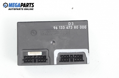 Modul zentralverriegelung für Peugeot 306 1.4, 75 hp, hecktür, 5 türen, 1994 № 96 133 473 80 000