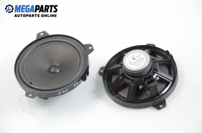 Loudspeakers for BMW 3 (E46) (1998-2005), station wagon