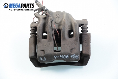 Bremszange für Peugeot 406 2.0 16V, 132 hp, sedan, 1996, position: rechts, vorderseite № 3232529176