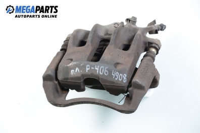 Bremszange für Peugeot 406 2.0 16V, 132 hp, sedan, 1996, position: links, vorderseite