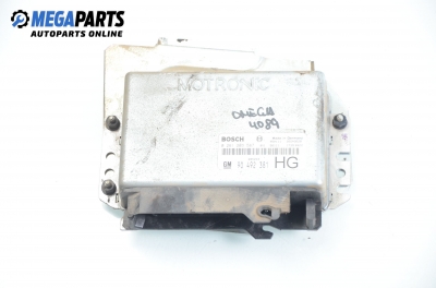 ECU for Opel Omega B 2.0, 116 hp, station wagon, 1995 № Bosch 0 261 203 587