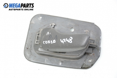 Inner handle for Opel Corsa B 1.4 Si, 82 hp, 3 doors, 1993, position: left