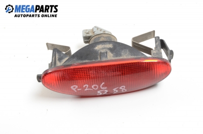 Nebelschlussleuchte für Peugeot 206 1.6, 89 hp, 3 türen, 2000
