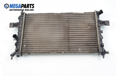 Water radiator for Opel Astra G 1.6 16V, 101 hp, hatchback, 5 doors, 1999