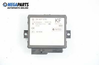 Central lock module for Opel Astra G 1.6, 84 hp, sedan, 2003 № GM 24 437 076