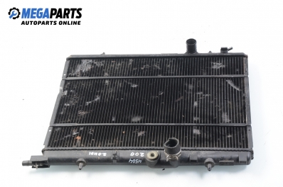 Radiator de apă pentru Peugeot 206 2.0 S16, 136 cp, hatchback, 3 uși, 2001