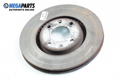 Brake disc for Peugeot Partner Tepee 1.6 HDi, 75 hp, passenger, 2008, position: front