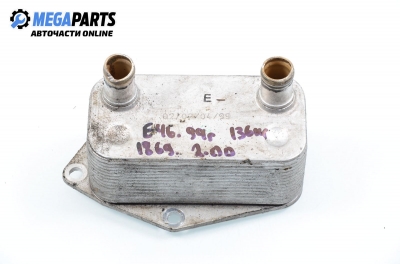 Oil cooler for BMW 3 (E46) 2.0 D, 136 hp, sedan, 1999