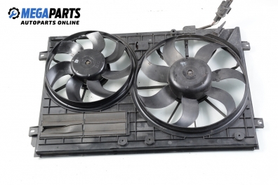 Cooling fans for Volkswagen Passat (B6) 2.0 TDI, 140 hp, station wagon, 2006