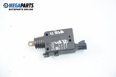 Door lock actuator for Opel Corsa B 1.0 12V, 54 hp, 3 doors, 2000, position: rear № GM 90 460 062