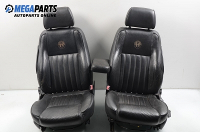Scaune din piele pentru Alfa Romeo 156 2.0 16V T.Spark, 155 cp, sedan, 2001