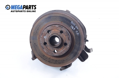 Knuckle hub for Volkswagen Polo 1.4 TDI, 75 hp, hatchback, 5 doors, 2004, position: front - right