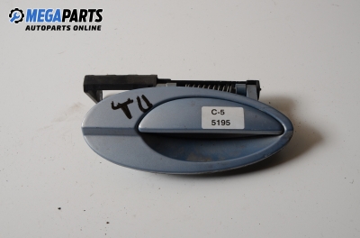 Outer handle for Citroen C5 2.0 HDi, 109 hp, hatchback, 2001, position: front - right