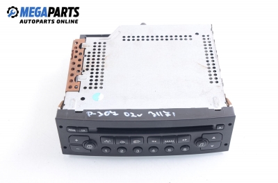 CD spieler für Peugeot 307 2.0 HDi, 107 hp, hecktür, 5 türen, 2002