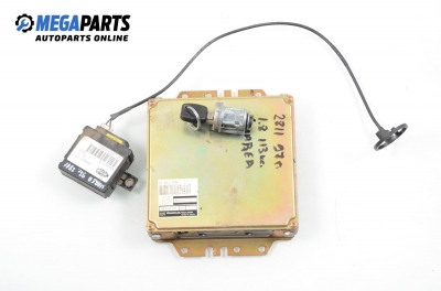 ECU incl. ignition key and immobilizer for Fiat Marea 1.8 16V, 113 hp, sedan, 1997 № 0464225210