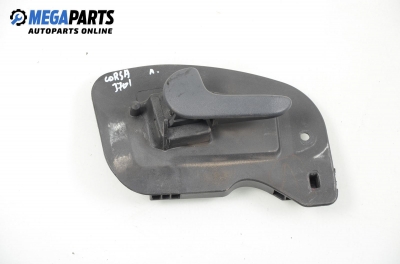 Inner handle for Opel Corsa C 1.7 DTI, 75 hp, hatchback, 5 doors, 2001, position: front - left