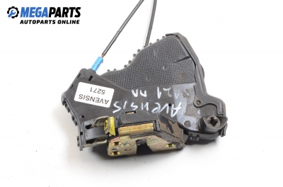 Schloss for Toyota Avensis 2.0 D-4D, 116 hp, hecktür, 2004, position: links, vorderseite