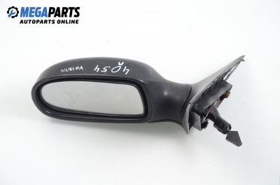 Mirror for Daewoo Nubira 1.6 16V, 106 hp, hatchback, 5 doors, 1998, position: left