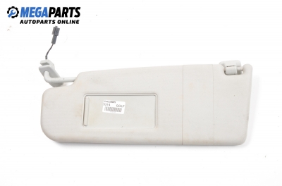 Sun visor for Volkswagen Golf V 2.0 16V TDI, 140 hp, hatchback, 5 doors, 2004, position: left