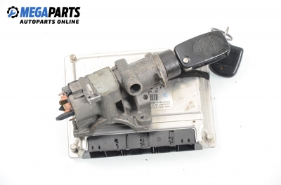 ECU cu cheie de contact pentru Audi A6 (C5) 2.5 TDI Quattro, 150 cp, combi automat, 1999 № Bosch 0 281 001 931
