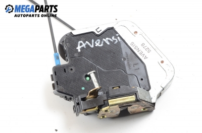 Lock for Toyota Avensis 2.0 D-4D, 116 hp, sedan, 2004, position: rear - left