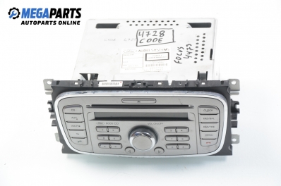 CD player for Ford Focus II 1.6 TDCi, station wagon, 2006 Code 4728