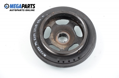 Damper pulley for Mercedes-Benz C W202 2.2 CDI, 125 hp, station wagon, 1999