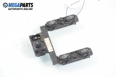 Window and mirror adjustment switch for Mercedes-Benz E-Class 210 (W/S) 2.2 D, 95 hp, sedan automatic, 1997