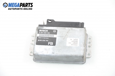 ECU für Opel Omega A 2.0, 115 hp, sedan automatik, 1989 № Bosch 0 261 200 100